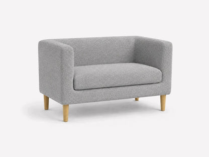 SOFA GLAM | PRZEDPOKÓJ | LOŻA DWUOSOBOWA | KORYTARZ | SZARY 120 CM