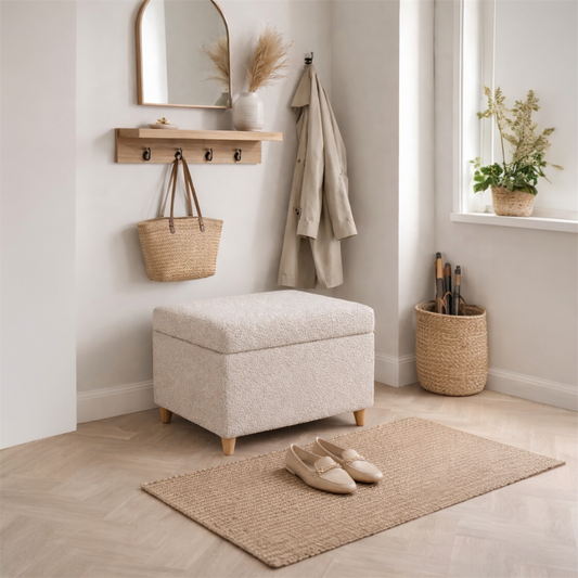 PUFA Z POJEMNIKIEM | OTWIERANA | PRZEDPOKÓJ | SYPIALNIA | 65 CM